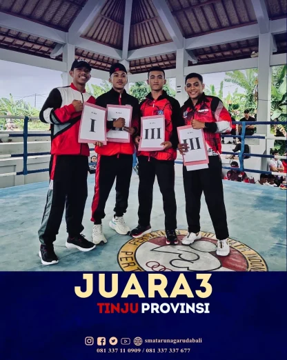 JUARA 3 TINJU SE-PROVINSI BALI